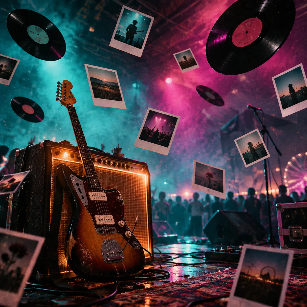 Capa exclusiva da parada Indie Rock e Alt-Pop: As Músicas Mais Tocadas da Cena Alternativa