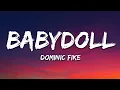 Capa da música Babydoll, de Dominic Fike