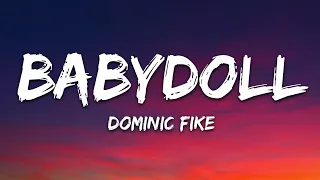 Capa da música Babydoll, de Dominic Fike
