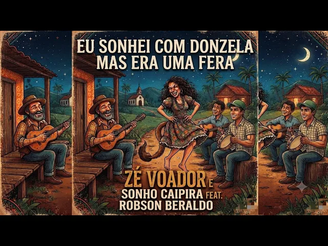 Ela não era uma Donzela — Zé Voador e Sonho Caipira feat Robson Beraldo - sertanejas Verão 2026/2027