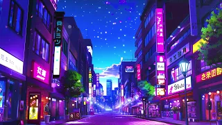 Capa da música Lo-fi Beats to Study, Chill, and Focus To // neon in my eyes, de Lofi Music Project
