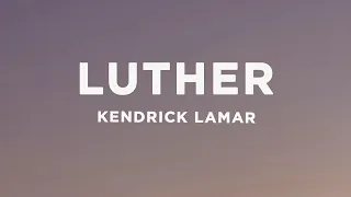 Capa da música Kendrick Lamar, de luther ft. SZA