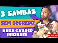 Capa da música Sambas Para Cavaquinho Iniciante Tocar Em Samba De Roda, de Projeto Cavaco De Churrasco