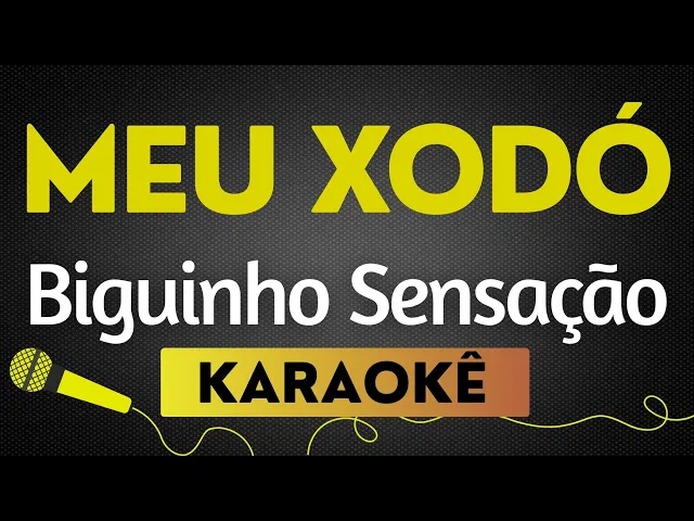 Biguinho Sensação — Karaokê Meu Xodó