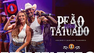 Capa da música Peão Todo Tatuado, de Jeninho, Mariana Fagundes