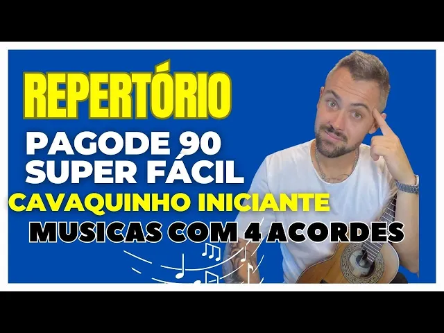 7 Músicas com 4 Acordes para Cavaquinho Iniciante / Quadrados Maiores — Projeto Cavaco De Churrasco