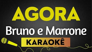 Capa da música Agora, de Bruno E Marrone