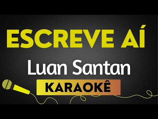 Ai Luan Santana — Escreve