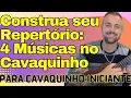 Capa da música Repertório de Cavaquinho em Dó Maior : 4 Músicas para Iniciantes cavaquinhoiniciante, de Projeto Cavaco De Churrasco