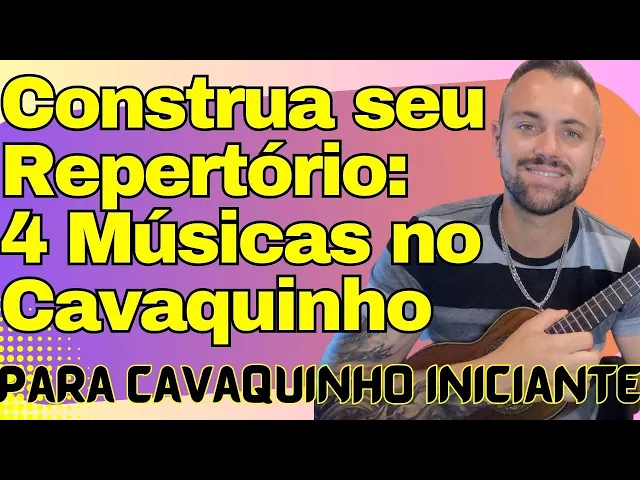 Repertório de Cavaquinho em Dó Maior : 4 Músicas para Iniciantes cavaquinhoiniciante — Projeto Cavaco De Churrasco