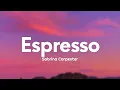 Capa da música Espresso, de Sabrina Carpenter