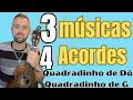 Capa da música Músicas Fáceis para Cavaquinho Iniciante/ Quadrados de C e G, de Projeto Cavaco De Churrasco