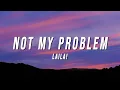 Capa da música Not My Problem, de Laila!