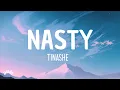 Capa da música Nasty, de Tinashe