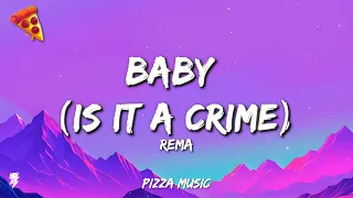 Capa da música Baby, de Rema