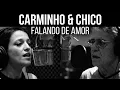 Capa da música Falando de Amor, de Carminho e Chico Buarque