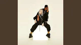 Capa da música lovely, de Billie Eilish
