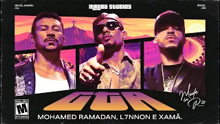 Capa da música Gta, de Malibu, Mohamed Ramadan, L7NNON, Xamã