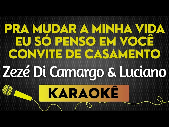 Sequência Sertaneja — Zezé De Camargo E Luciano