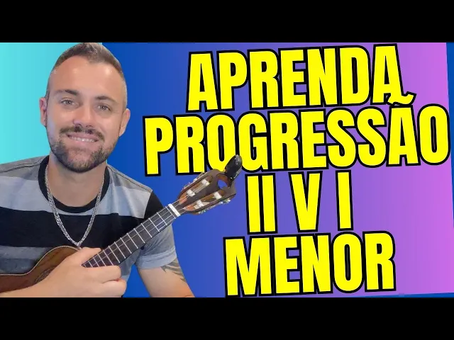Aprenda no Cavaquinho Diferença entre Progressão 2 5 1 Maior e Menor — Projeto Cavaco De Churrasco