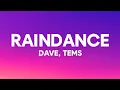 Capa da música Dave, de Raindance ft. Tems