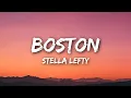 Capa da música Boston, de Stella Lefty