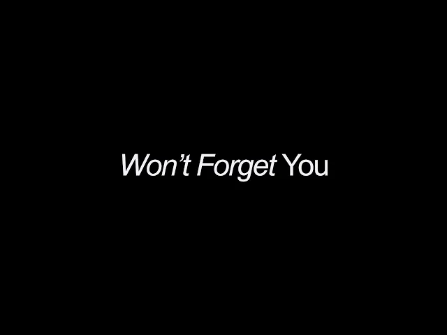 Won't Forget You — Shouse
