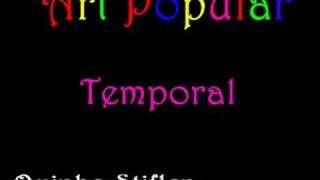 Capa da música Temporal, de Art Popular