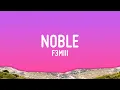 Capa da música Noble, de F3miii