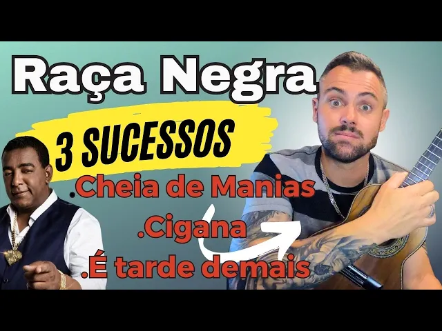 Aprenda a Tocar 3 Sucessos do Raça Negra no Cavaquinho — Projeto Cavaco De Churrasco