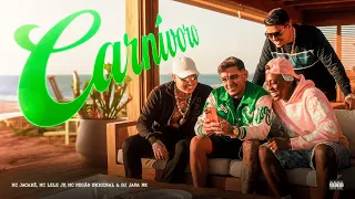 Capa da música Carnívoro, de Mc Jacaré, Mc Lele Jp, Mc Negão Original, Japa Nk