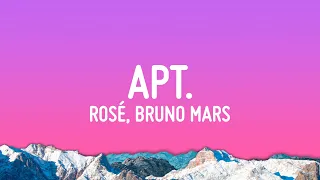 Capa da música Apt., de ROSÉ & Bruno Mars