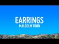 Capa da música Earrings, de Malcolm Todd