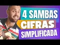 Capa da música Musicas Cifradas Cavaquinho / 4 Sambas para Tocar no Cavaquinho, de Projeto Cavaco De Churrasco