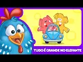 Capa da música Tudo é Grande no Elefante, de Galinha Pintadinha 5 - OFICIAL