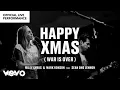 Capa da música Happy Xmas " Official Performance, de Miley Cyrus, Mark Ronson ft. Sean Ono Lennon