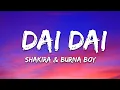 Capa da música Dai Dai World Cup Song 2026, de Shakira & Burna Boy