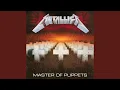 Capa da música Master Of Puppets, de Metallica