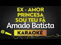 Capa da música Ex Amor, Princesa, Sou Teu Fã- Amado Batista, de Karaokê no Tom