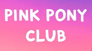 Capa da música Pink Pony Club, de Chappell Roan