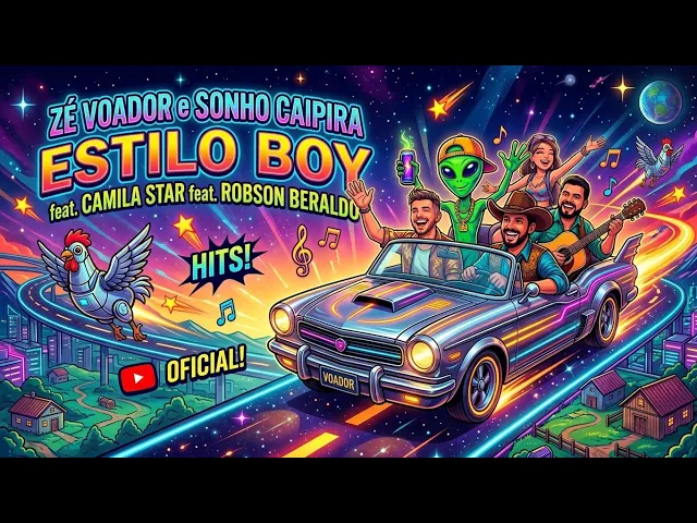 Estilo Boy — Zé Voador e Sonho Caipira Feat Robson Beraldo