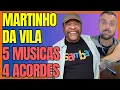 Capa da música 5 Músicas Fáceis do Martinho da Vila com 4 Acordes, de Projeto Cavaco De Churrasco