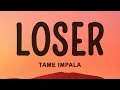 Capa da música Loser, de Tame Impala